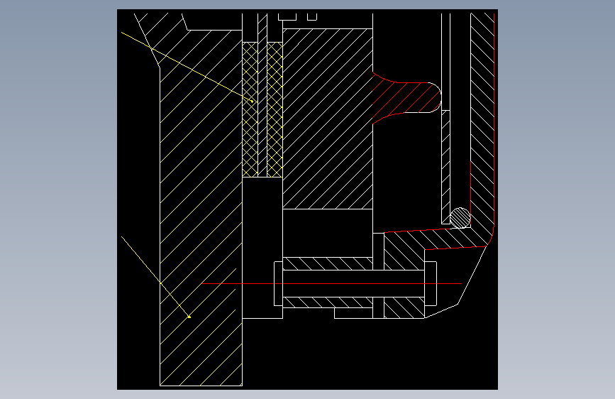 膜片离合器 图纸机械设计