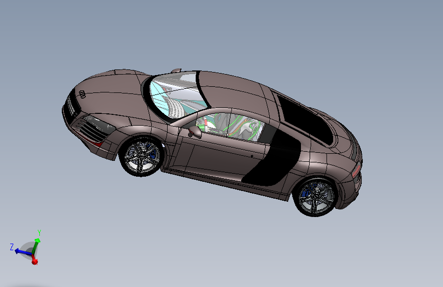 R8模型3D图纸