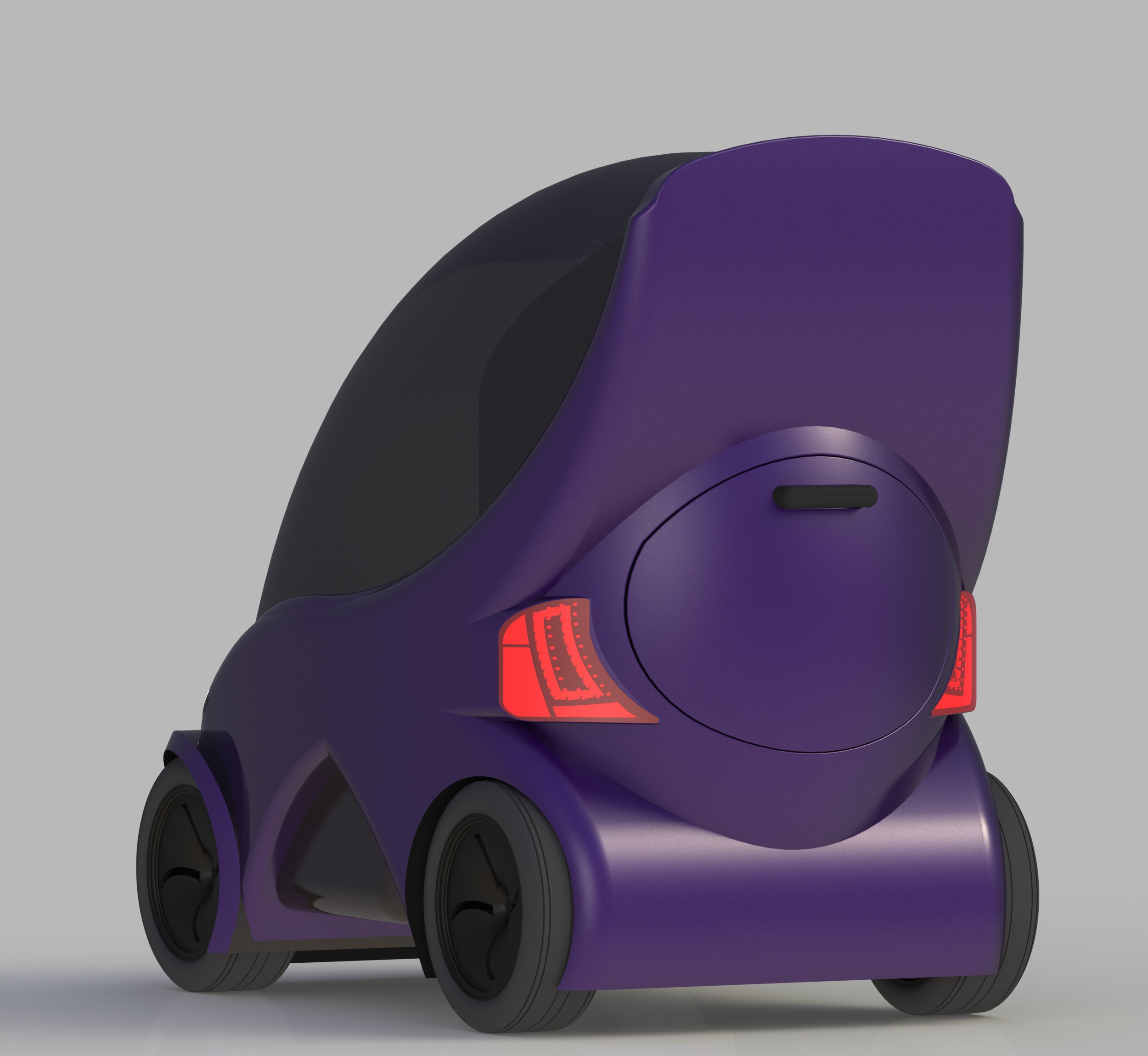 单人概念环保小汽车图纸