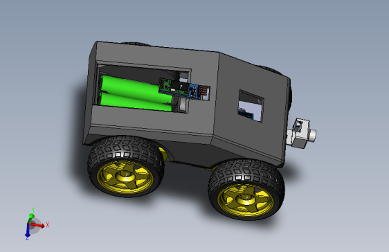 Cybertrack stm32小车模型