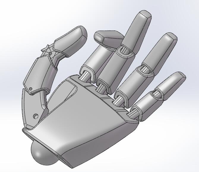 左手臂 机械手 3d图纸 机械自动化3d三维图纸 Step 模型图纸下载 懒石网