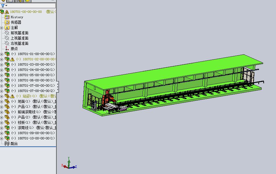玻璃淋浴门码垛机