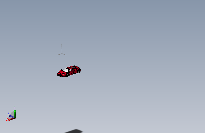 法拉利Solidworks实体模型