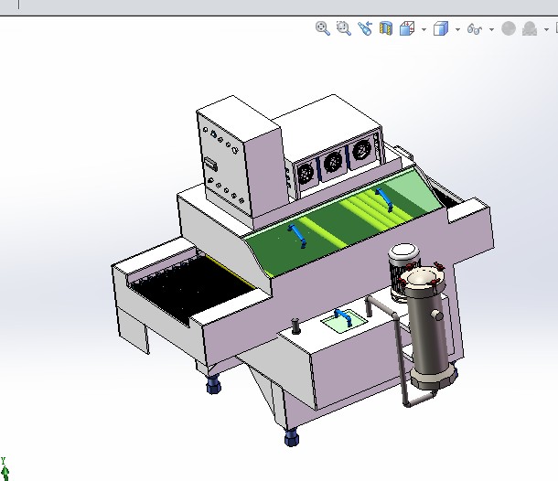 PCB超声波清洗机3D图纸参考资料设计3d模型