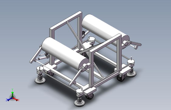 包装袋周转用便携移动设备