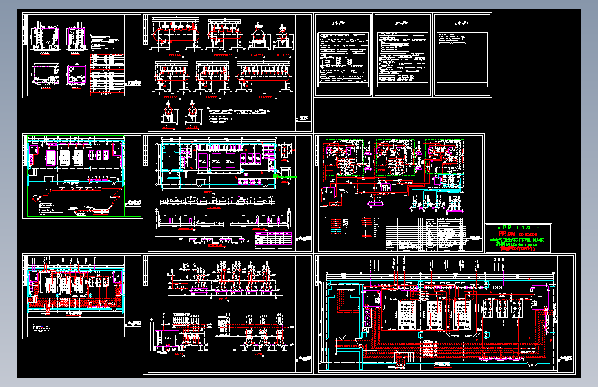 换热站经典施工图全套