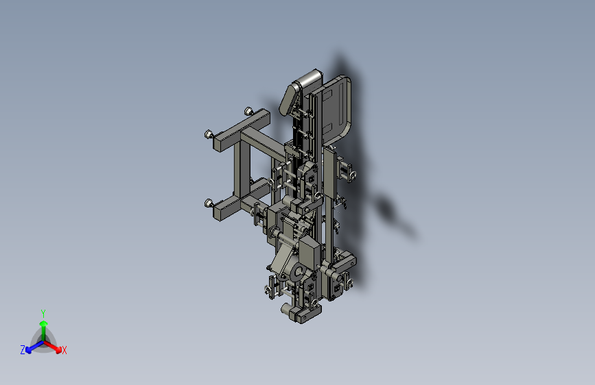 瓶式贴标机3d图纸 在线式自动贴标机3d方案 卧式贴标机三维3d模型