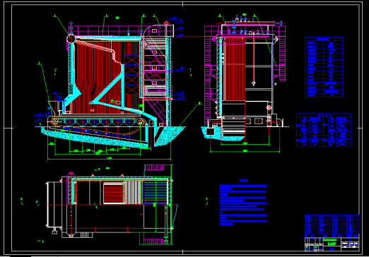 29MW角管锅炉总图