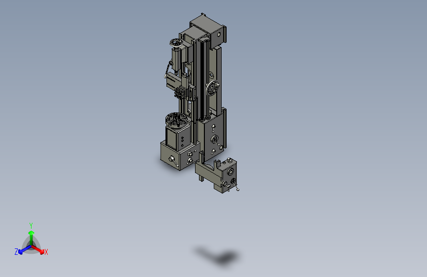 C6140普通车床三维模型机械 非标自动化设备3D图纸3D模型1