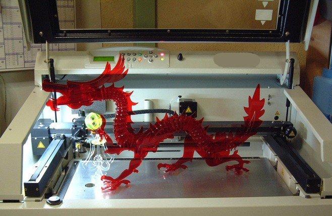 中国龙3D打印模型(dxf格式文件)