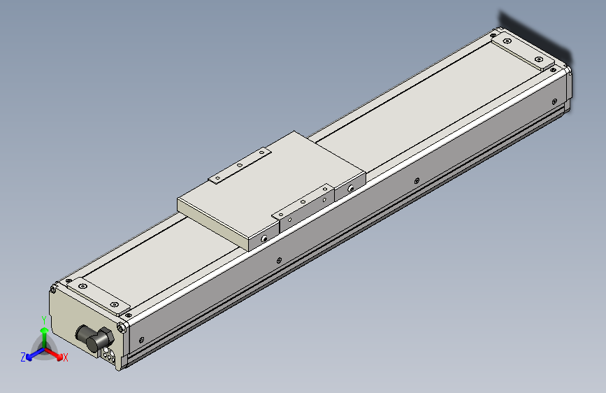 Toyo东佑达直线模组-ECH10-250-M-A2.stp；.ste；.step