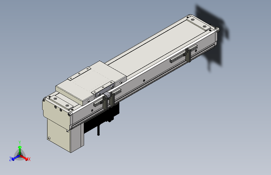 Toyo东佑达直线模组-ECH10-300-BM-100W+煞車