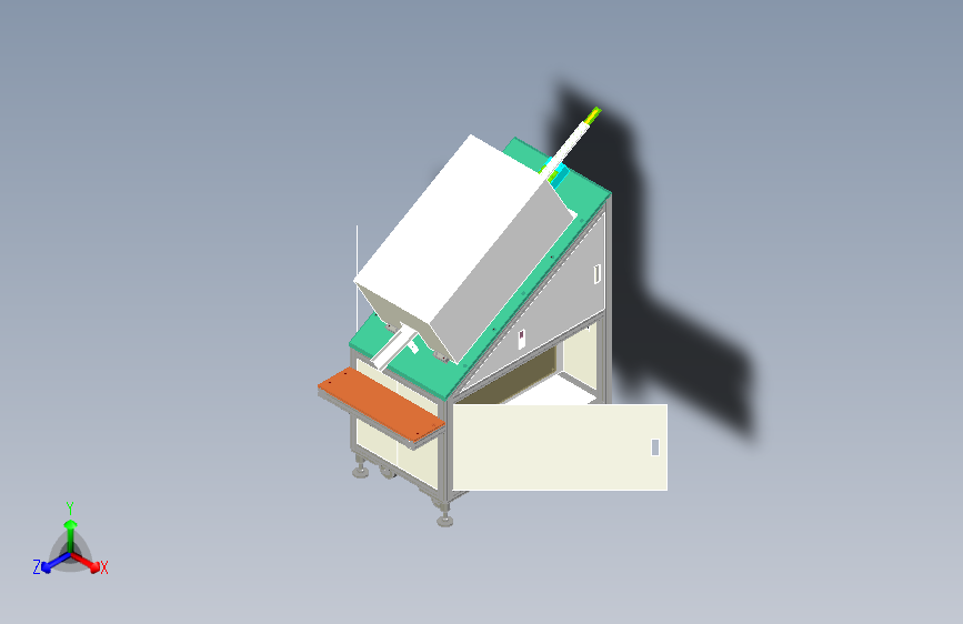 竹子削片机3d图纸 非标机械设计 削竹机、剥竹片机3方案三维模型