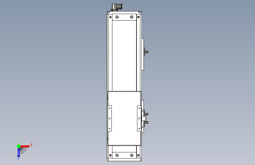 Toyo东佑达直线模组-ECH12-L5-200-BM-T20-C4_STEP_模型图纸下载 – 懒石网
