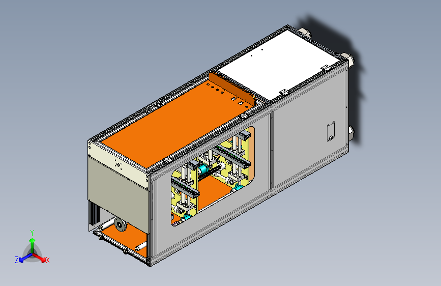 自动化丝杠升降机3D图纸 T153 非标自动化设备3D图纸3D模型