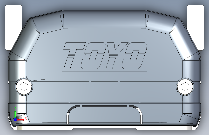 Toyo东佑达直线模组-ETH10-300-M+煞車-A2 正面视图