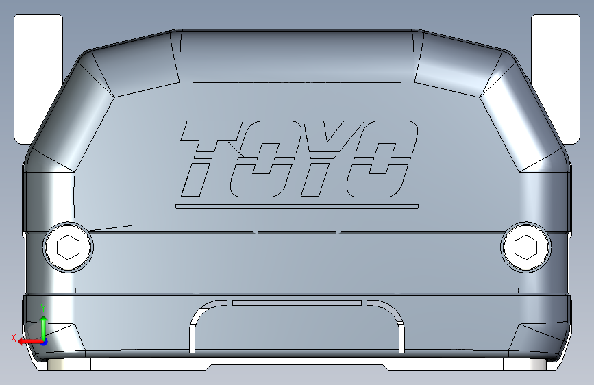 Toyo东佑达直线模组-ETH10-300-M+煞車-A2 背面视图