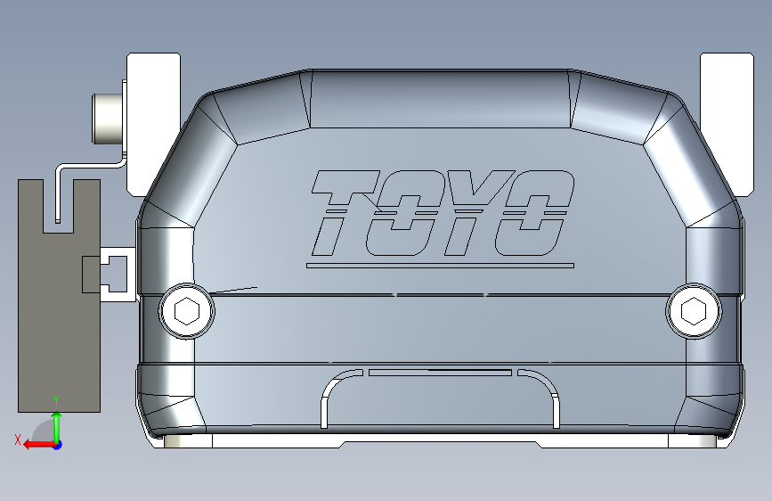 Toyo东佑达直线模组-ETH10-900-M 背面视图