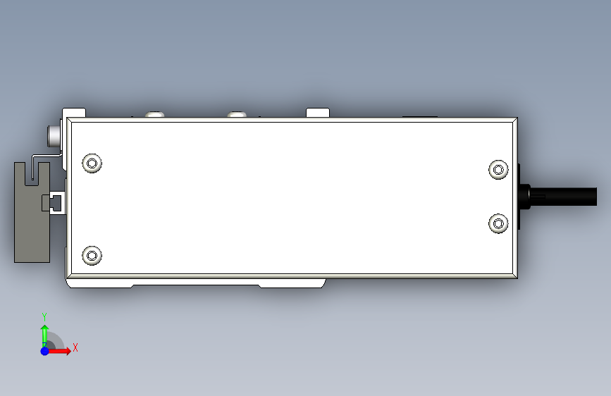 Toyo东佑达直线模组-ETH12-700-BL-200W 正面视图