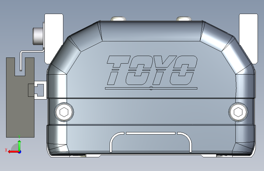 Toyo东佑达直线模组-ETH12-900-M+煞車 背面视图