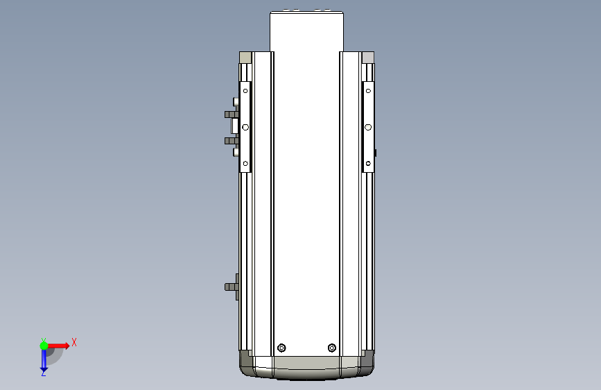 Toyo东佑达直线模组-ETH13-150-BM-200W 俯视图
