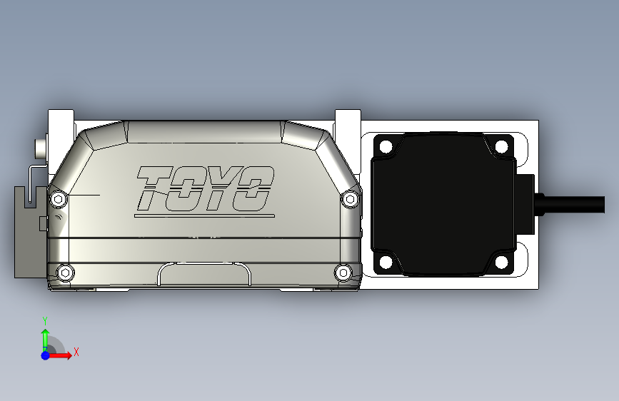 Toyo东佑达直线模组-ETH13-150-BR-200W 正面视图