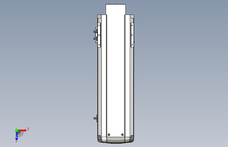 Toyo东佑达直线模组-ETH13-300-BM-200W 俯视图