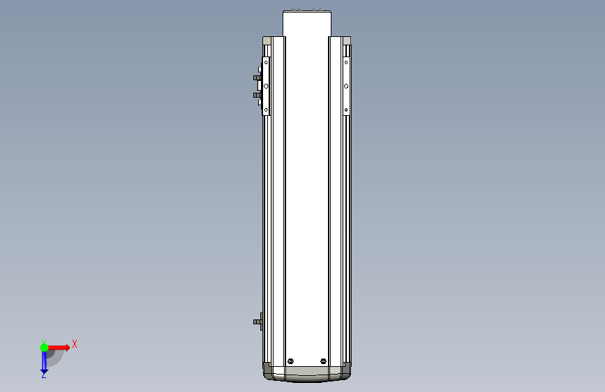 Toyo东佑达直线模组-ETH13-350-BM-200W+煞車 俯视图