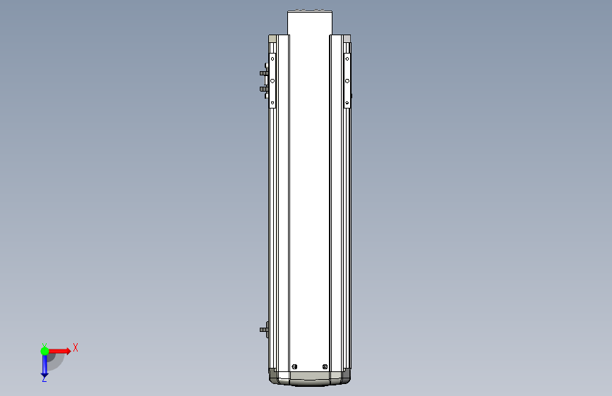 Toyo东佑达直线模组-ETH13-400-BM-200W 俯视图