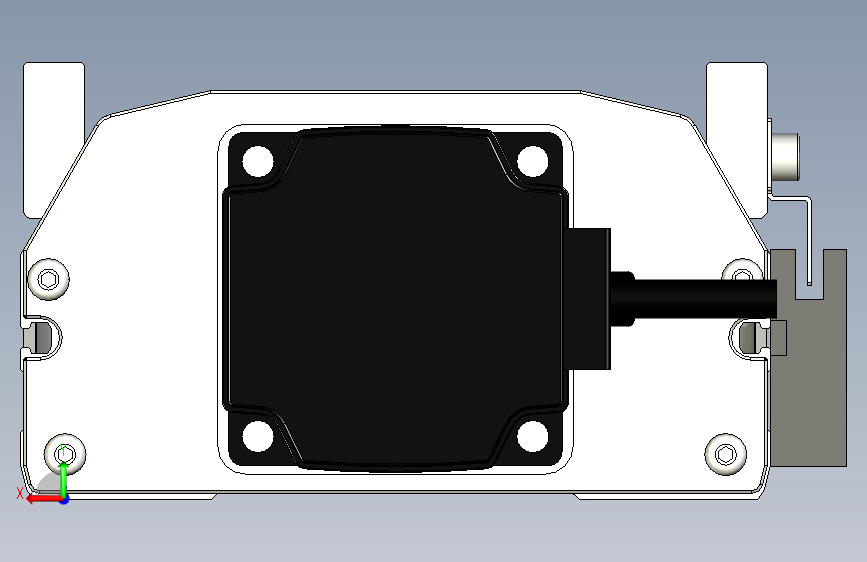Toyo东佑达直线模组-ETH13-550-BC-200W 背面视图