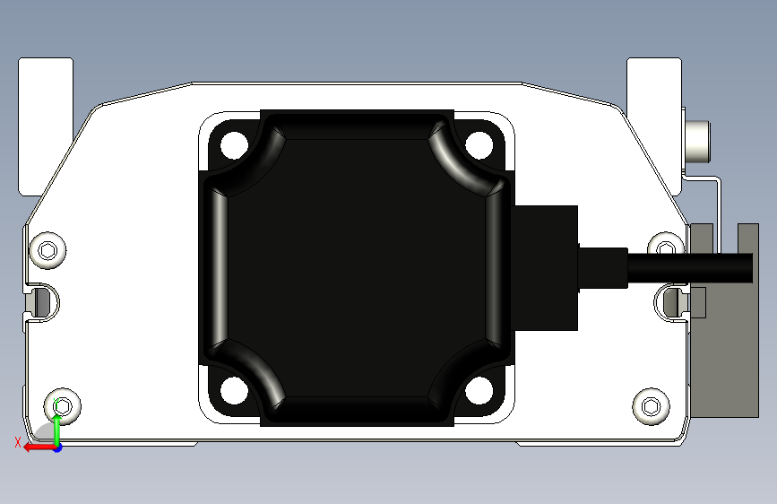 Toyo东佑达直线模组-ETH13-600-BC-400W+煞車 背面视图