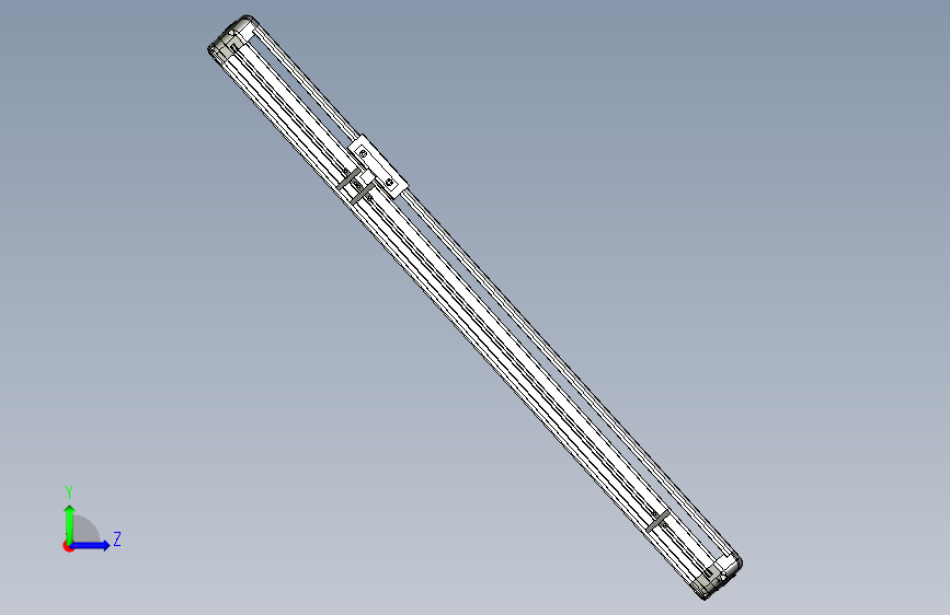 Toyo东佑达直线模组-ETH13-600-M 左侧视图