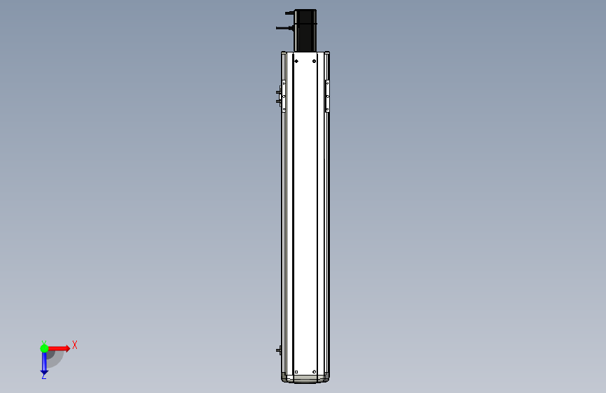 Toyo东佑达直线模组-ETH13-700-BC-400W 俯视图