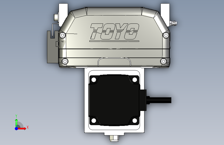 Toyo东佑达直线模组-ETH14-250-BM-200W-st 正面视图