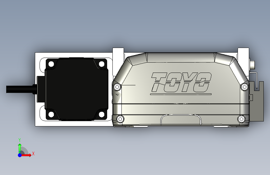 Toyo东佑达直线模组-ETH14-500-BL-200W 正面视图