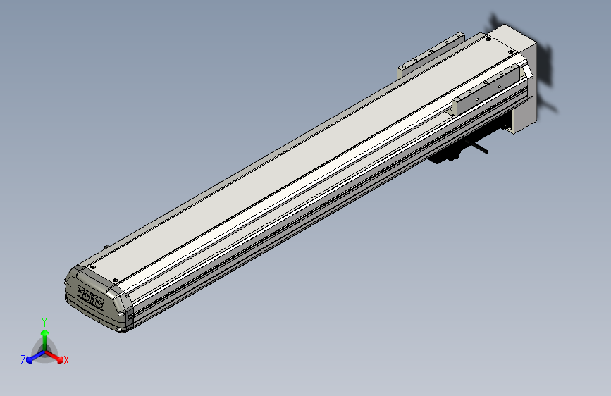 Toyo东佑达直线模组-ETH14-700-BM-400W+煞車 主视图