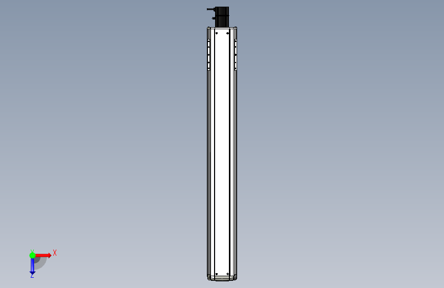 Toyo东佑达直线模组-ETH14-900-BC-200W-A2 俯视图