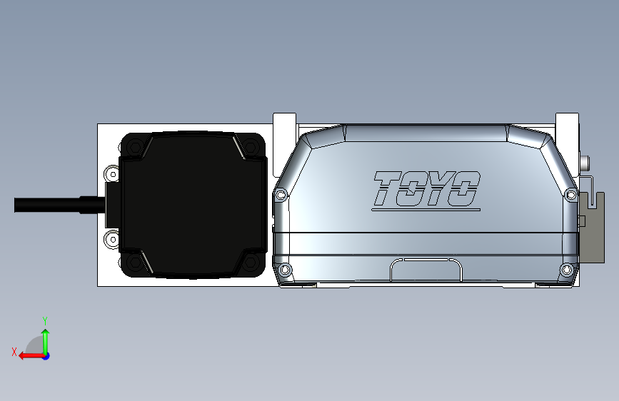 Toyo东佑达直线模组-ETH17-1250-BL-M75B 背面视图