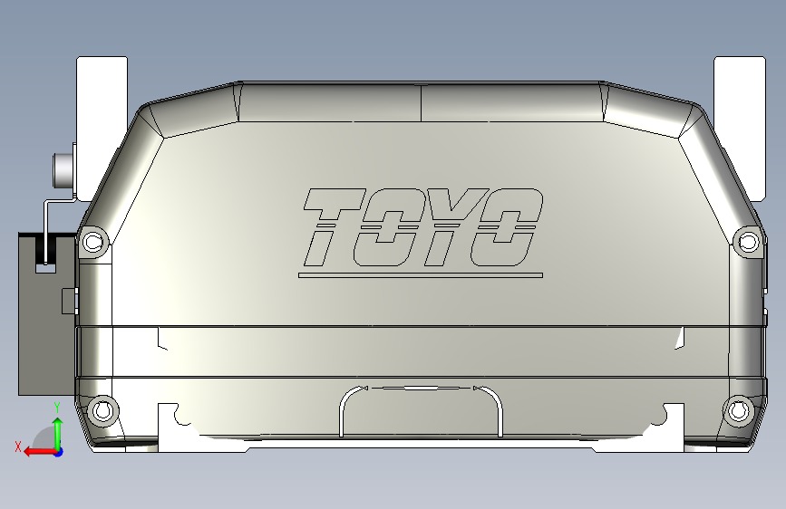 Toyo东佑达直线模组-ETH17-1600-BC-M75 背面视图
