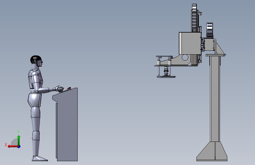 吸盘搬运机械手三维建模图纸 Solidworks 2019 模型图纸下载 懒石网