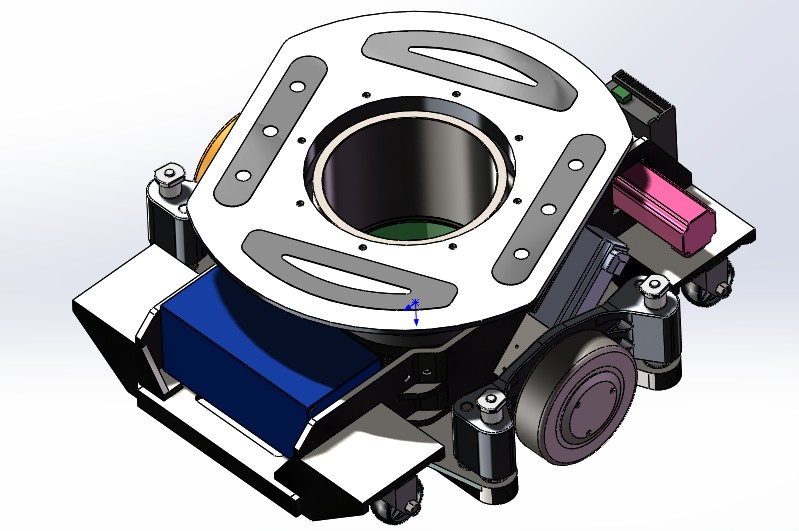 丝杠顶升仓储AGV