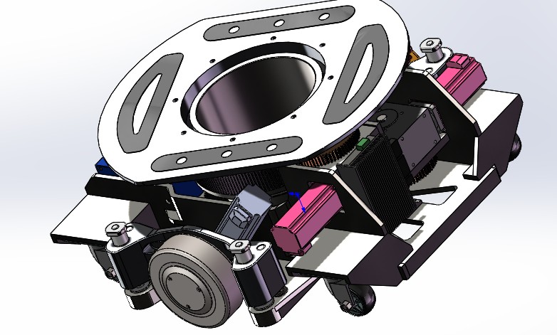 丝杠顶升仓储AGV