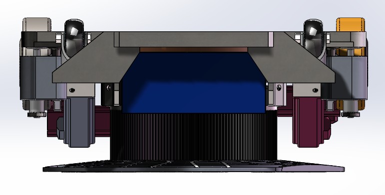 丝杠顶升仓储AGV