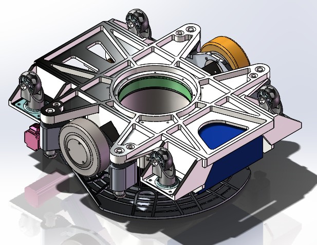 丝杠顶升仓储AGV