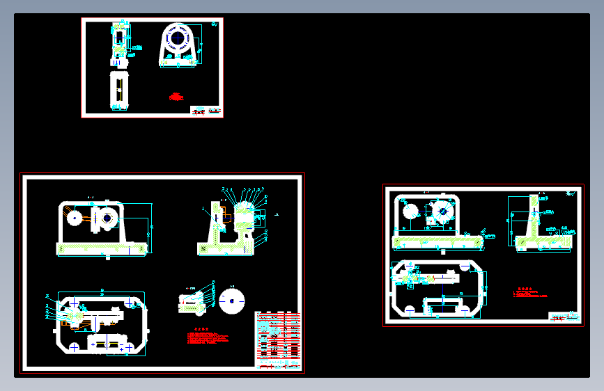 机械设计制造及自动化专业毕业设计-DWG