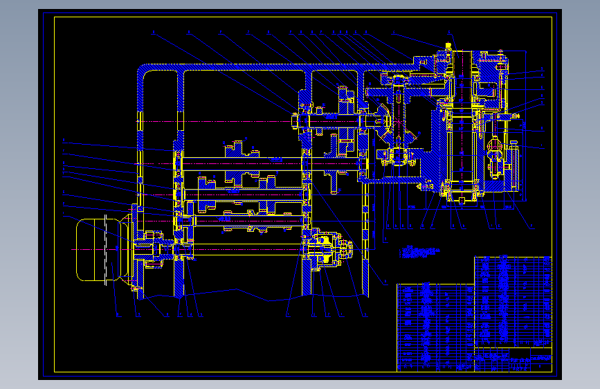 XK5040数控铣床主轴箱、进给机构及控制系统设计