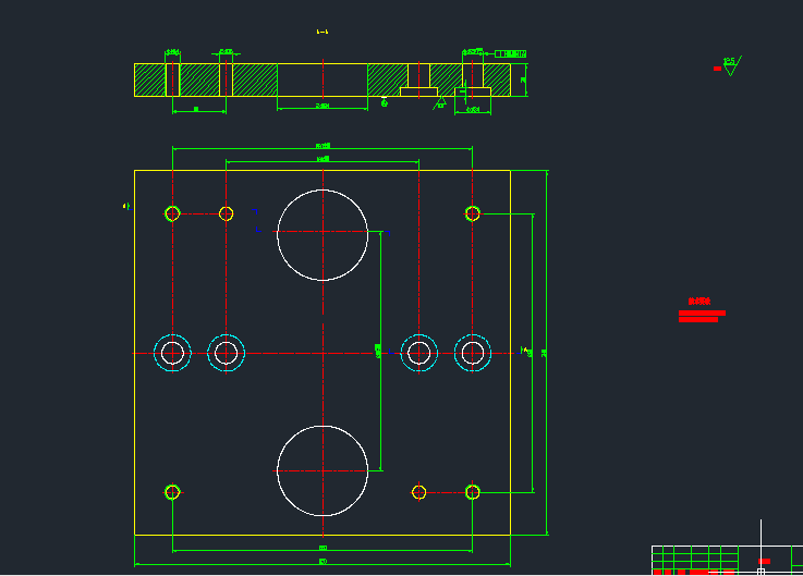 护罩壳侧壁冲孔模设计
