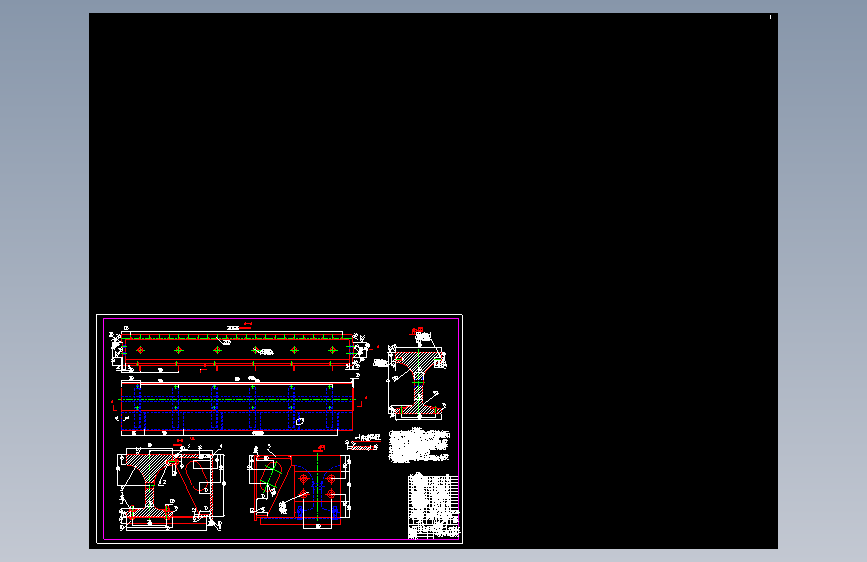 平板定轮闸门设计