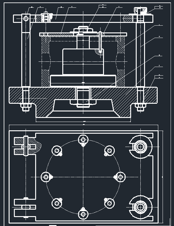锻钢固定球阀加工工艺及中体螺孔8-M20的钻孔夹具设计