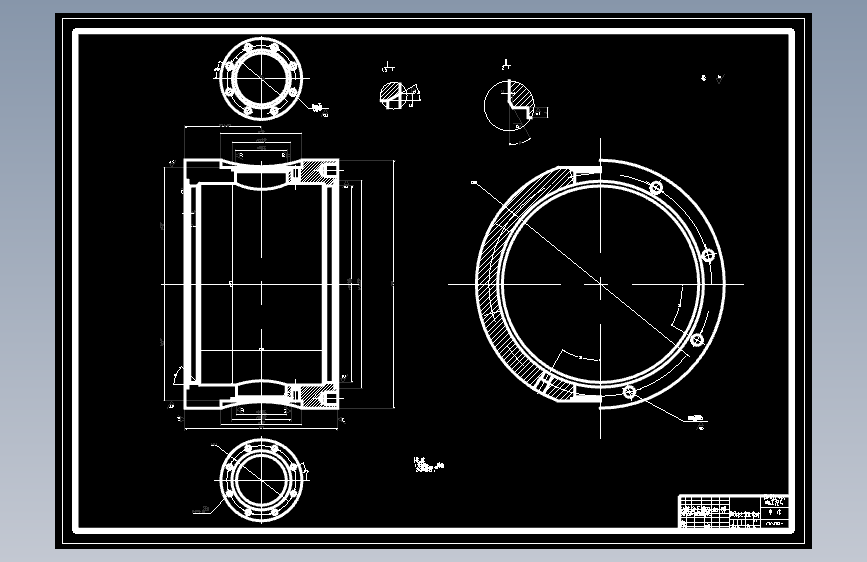 锻钢固定球阀加工工艺及中体螺孔8-M20的钻孔夹具设计